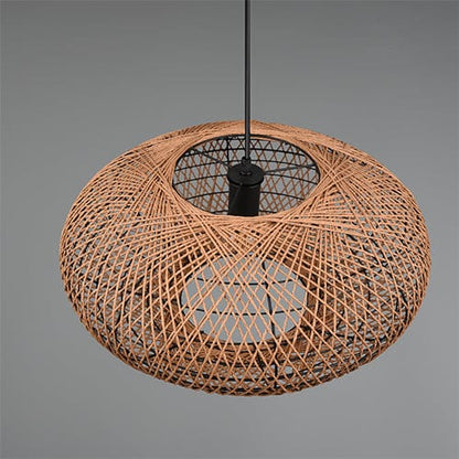 Luminaire Suspension Rotin Pas Cher