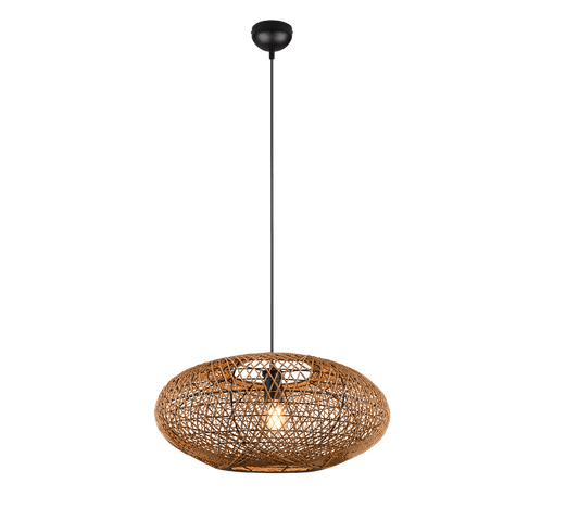 Luminaire Suspension Rotin Pas Cher