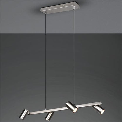 Luminaire Suspension avec Spots pour Bar