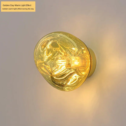 Luminaire mural en verre - Design retro