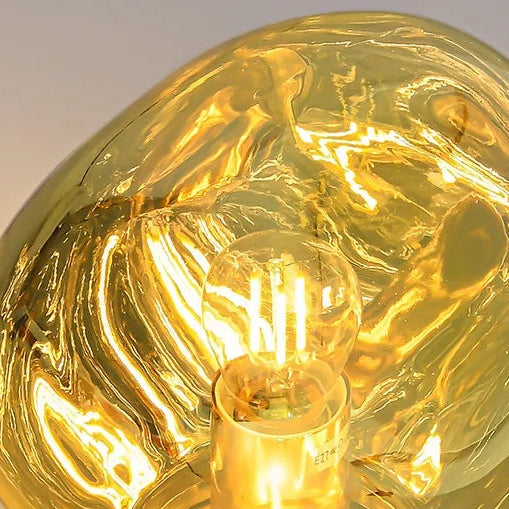 Luminaire mural en verre - Design retro