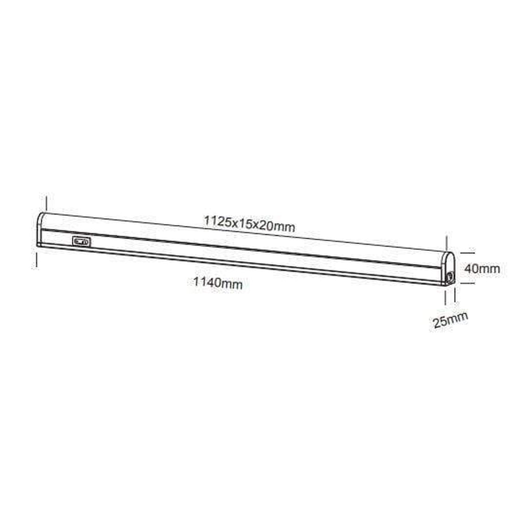 Luminaire pour Plafond Néon Blanc De Cuisine