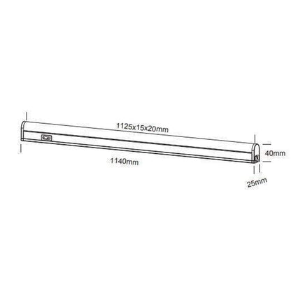 Luminaire pour Plafond Néon Blanc De Cuisine