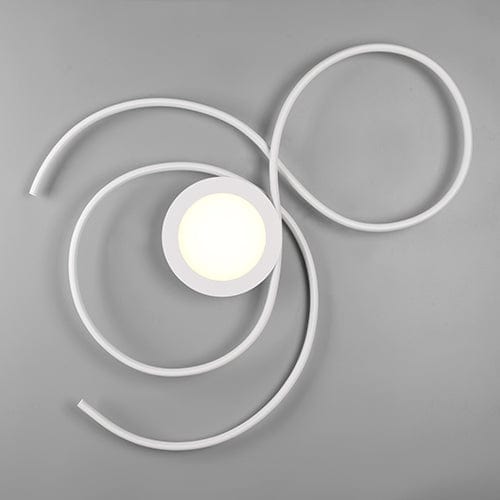 Luminaires Led Plafond Blanc - SPIRALE