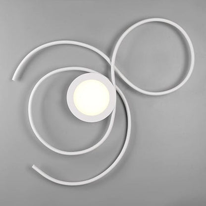 Luminaires Led Plafond Blanc - SPIRALE