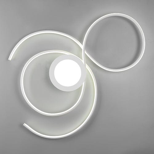 Luminaires Led Plafond Blanc - SPIRALE