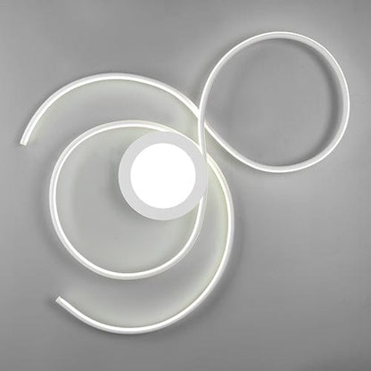 Luminaires Led Plafond Blanc - SPIRALE