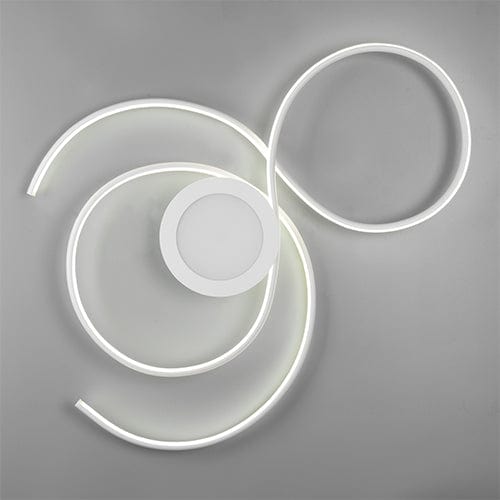Luminaires Led Plafond Blanc - SPIRALE
