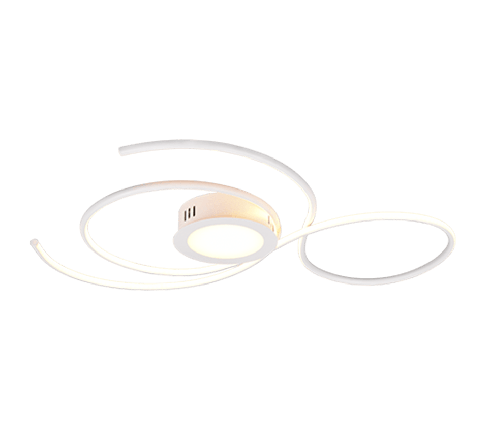 Luminaires Led Plafond Blanc - SPIRALE