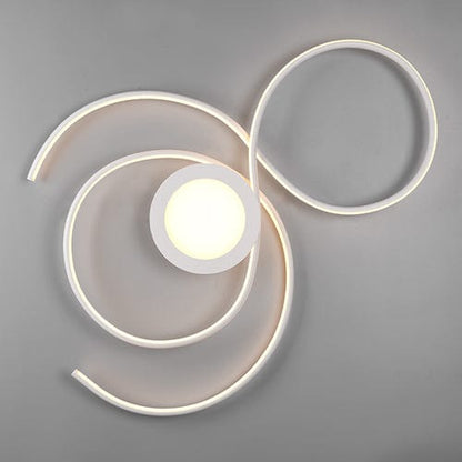 Luminaires Led Plafond Blanc - SPIRALE