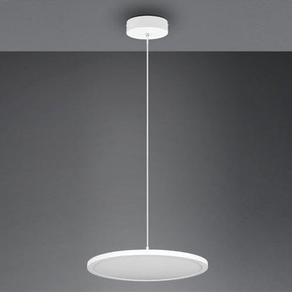 Lustre Blanc Rond pour Salon