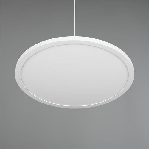 Lustre Blanc Rond pour Salon
