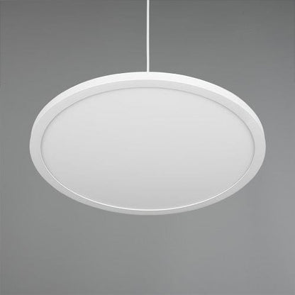 Lustre Blanc Rond pour Salon