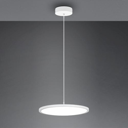 Lustre Blanc Rond pour Salon