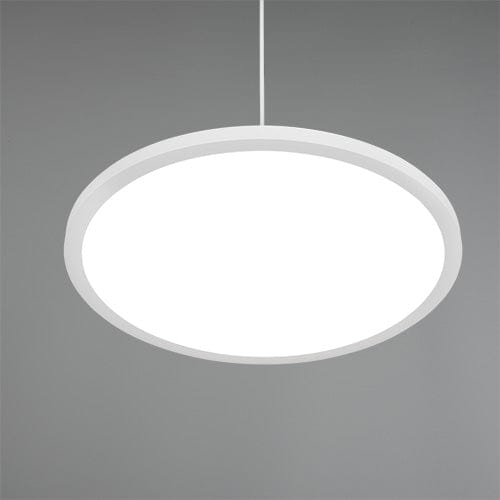 Lustre Blanc Rond pour Salon