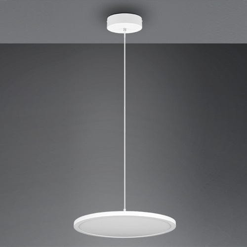 Lustre Blanc Rond pour Salon