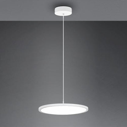 Lustre Blanc Rond pour Salon