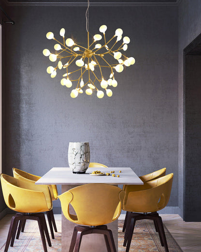 Lustre Branches Lumineuses