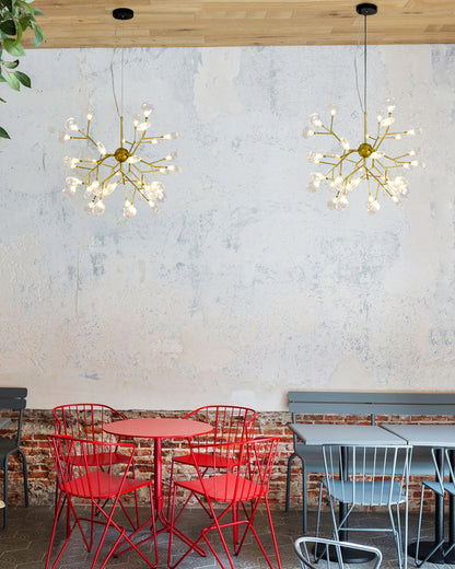 Lustre Branches Lumineuses