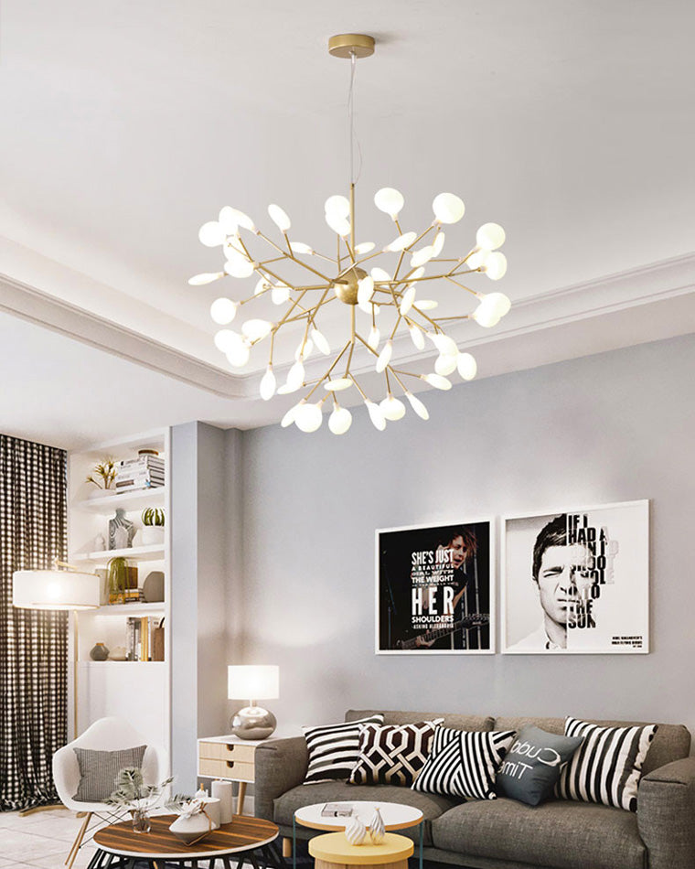 Lustre Branches Lumineuses