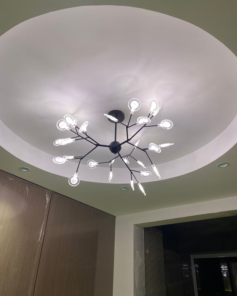 Lustre Branches Lumineuses