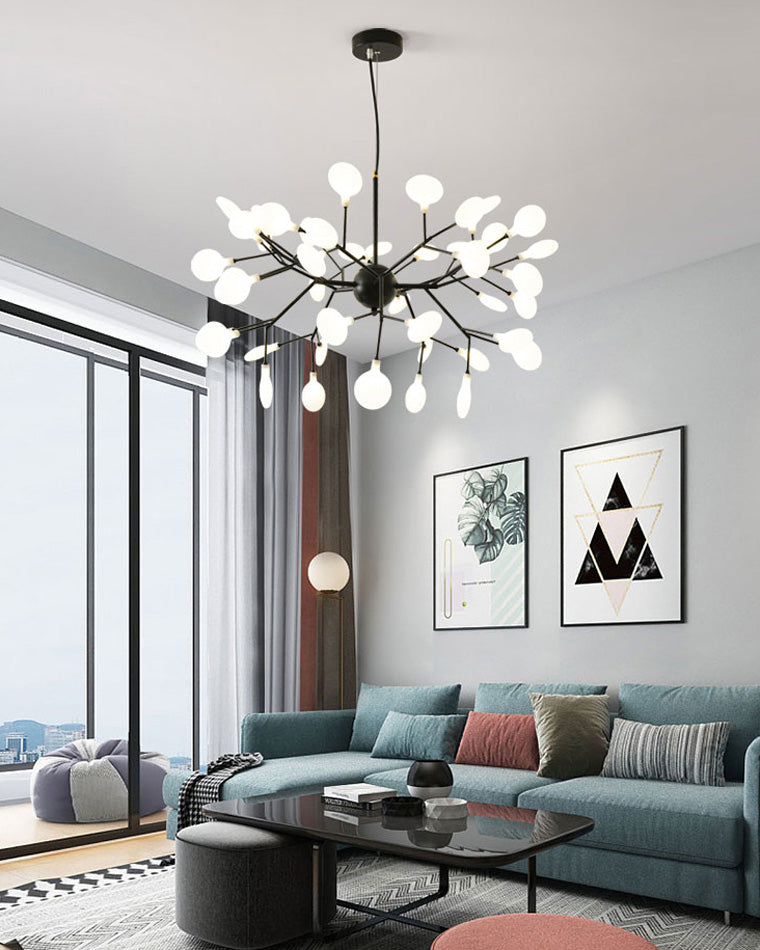 Lustre Branches Lumineuses