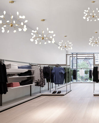 Lustre Branches Lumineuses