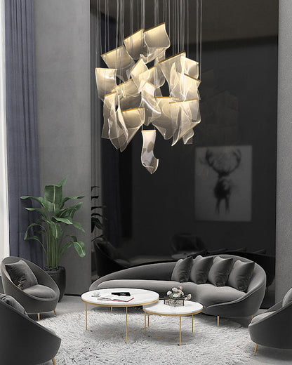 Lustre Brise de Laiton