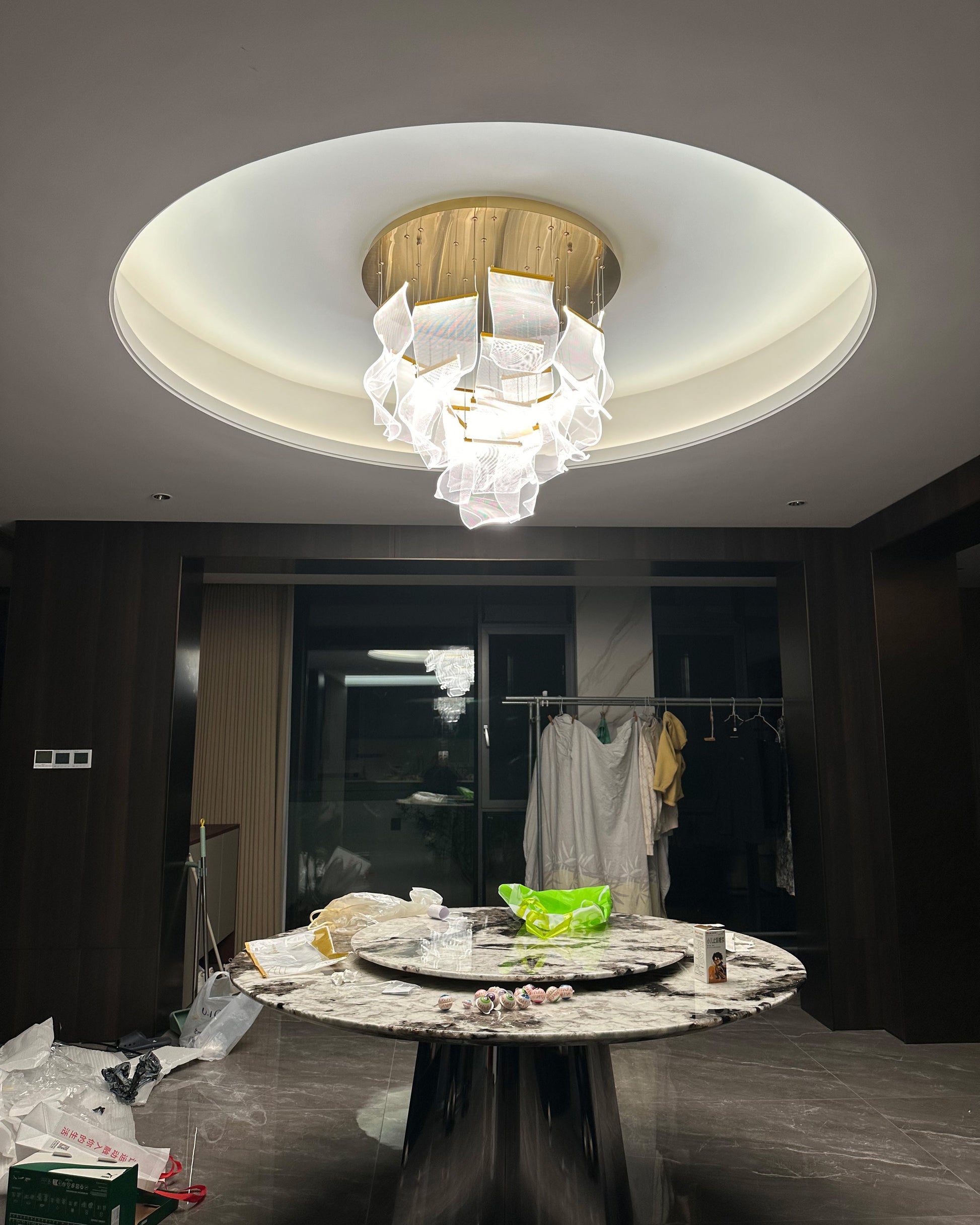 Lustre Brise de Laiton