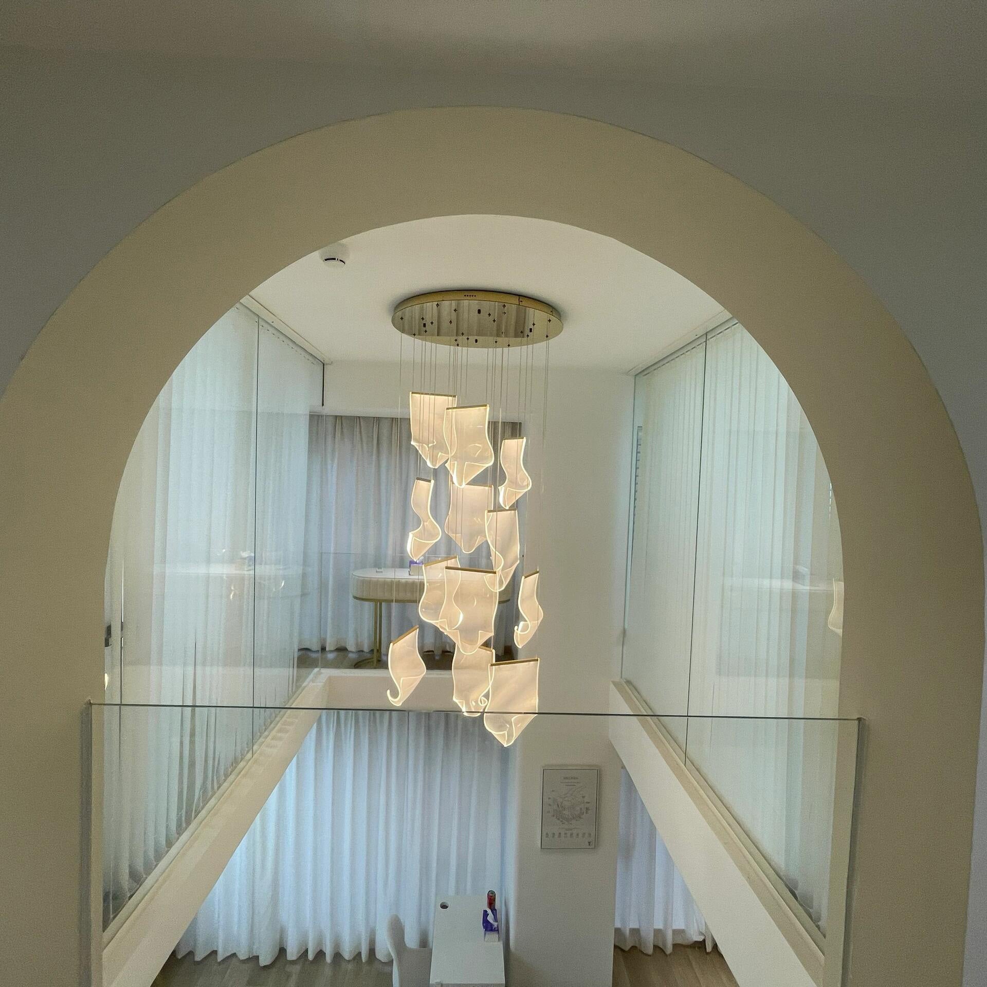 Lustre Brise de Laiton