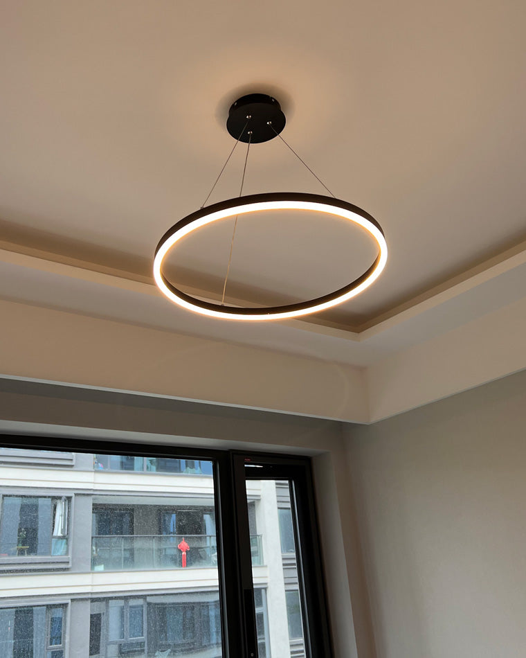 Lustre Circulaire Minimaliste