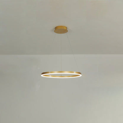 Lustre Circulaire Minimaliste