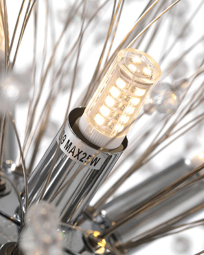 Lustre Cristal - Éclat Pissenlit
