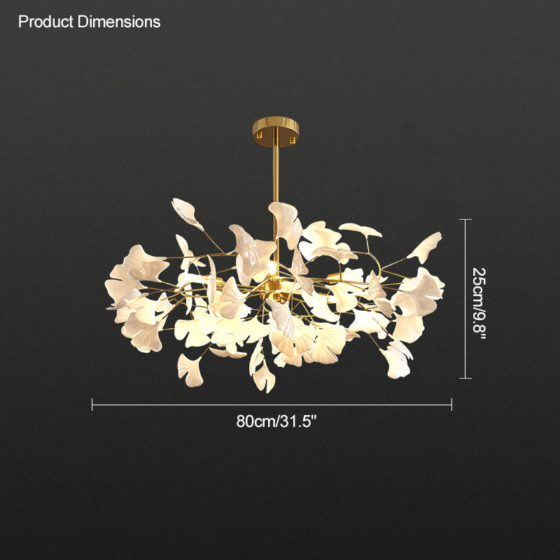 Lustre Feuilles - Élégance Gingko