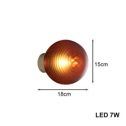 Lustre Grappe De Raisins Violet En Verre Avec Douille E27 LED Pour Plafonds Bas