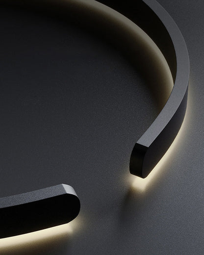 Lustre LED - Anneaux Élégance