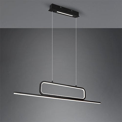 Lustre LED Cuisine - Design Noir
