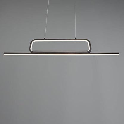 Lustre LED Cuisine - Design Noir