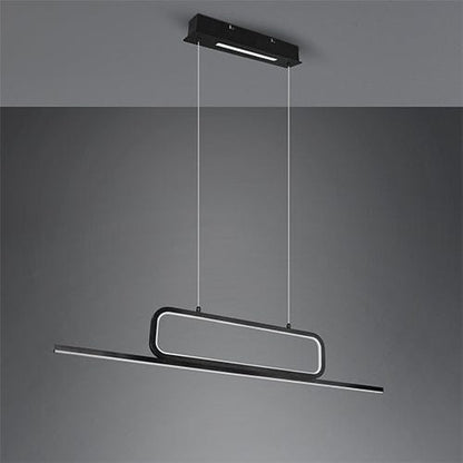 Lustre LED Cuisine - Design Noir
