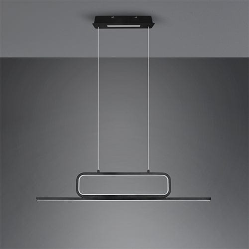 Lustre LED Cuisine - Design Noir