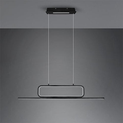 Lustre LED Cuisine - Design Noir