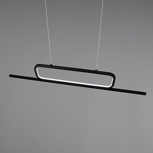 Lustre LED Cuisine - Design Noir