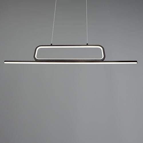Lustre LED Cuisine - Design Noir