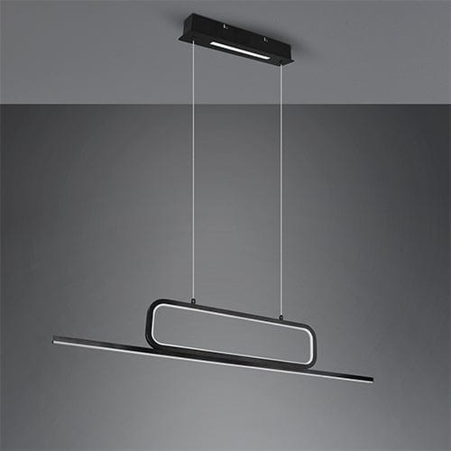 Lustre LED Cuisine - Design Noir
