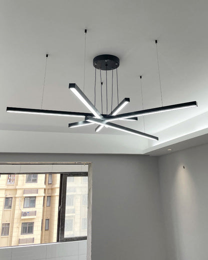 Lustre LED à Tiges Multiples