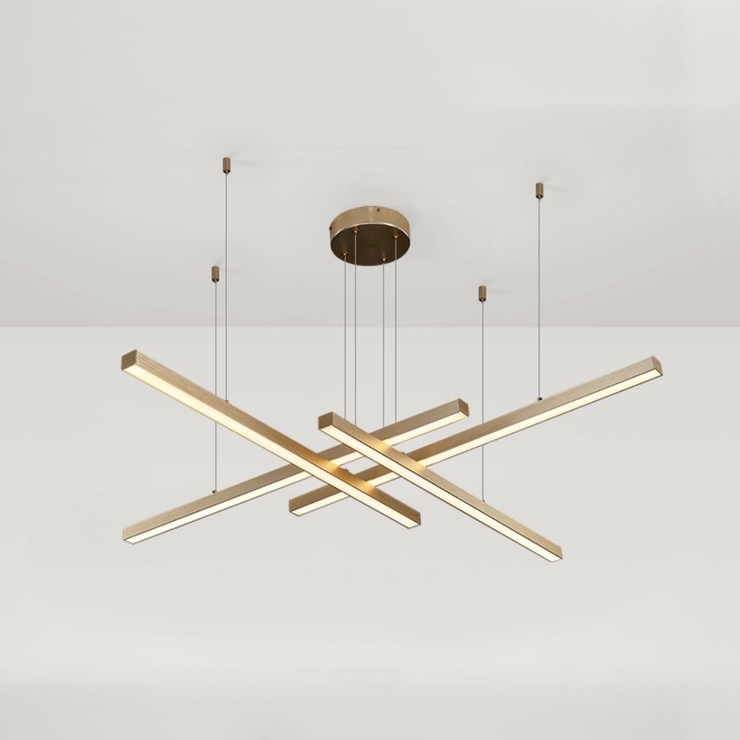 Lustre LED à Tiges Multiples