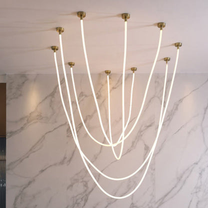 Lustre LED en Corde