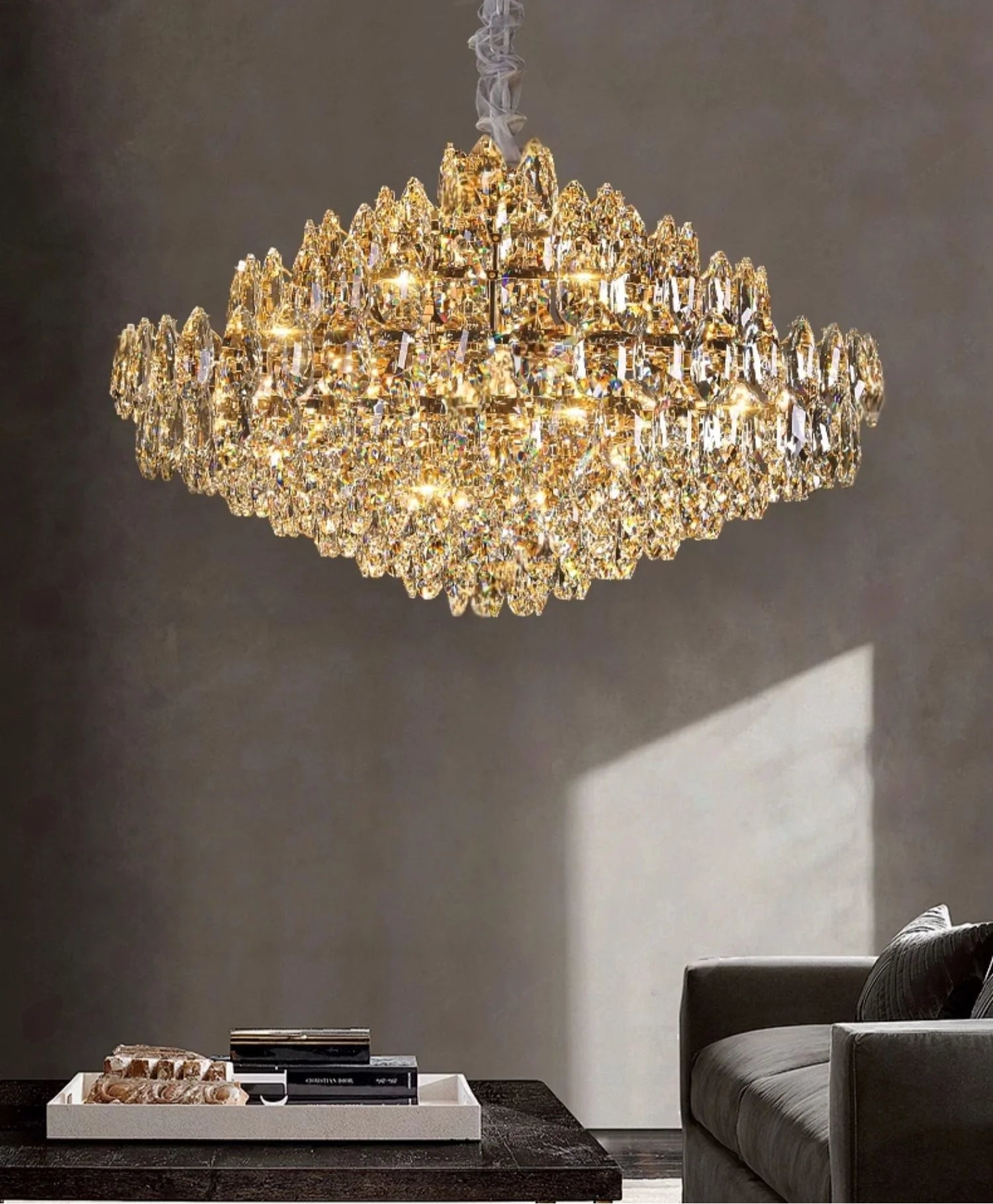 Lustre LUXI en Verre Premium