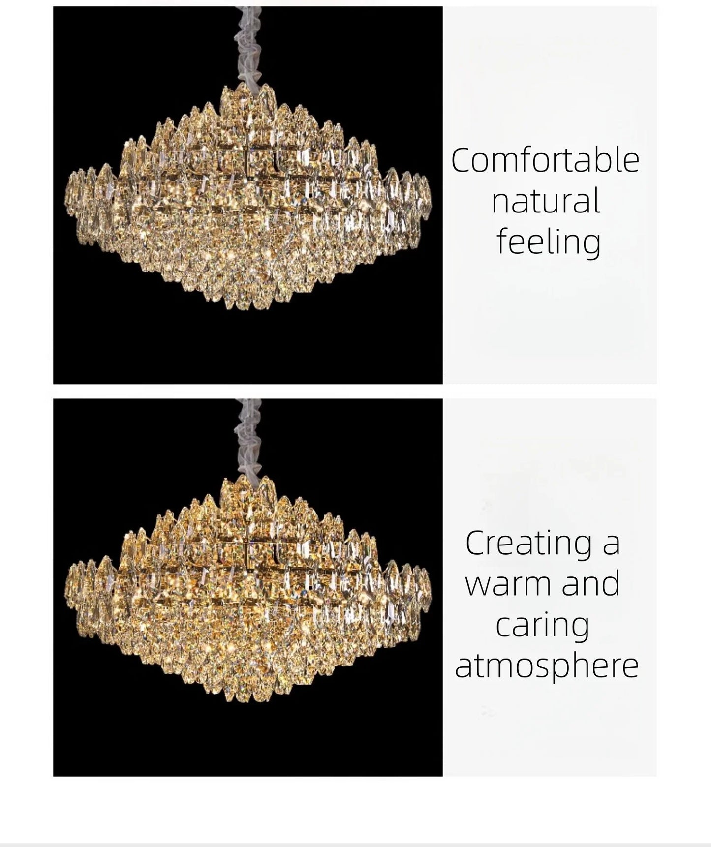 Lustre LUXI en Verre Premium