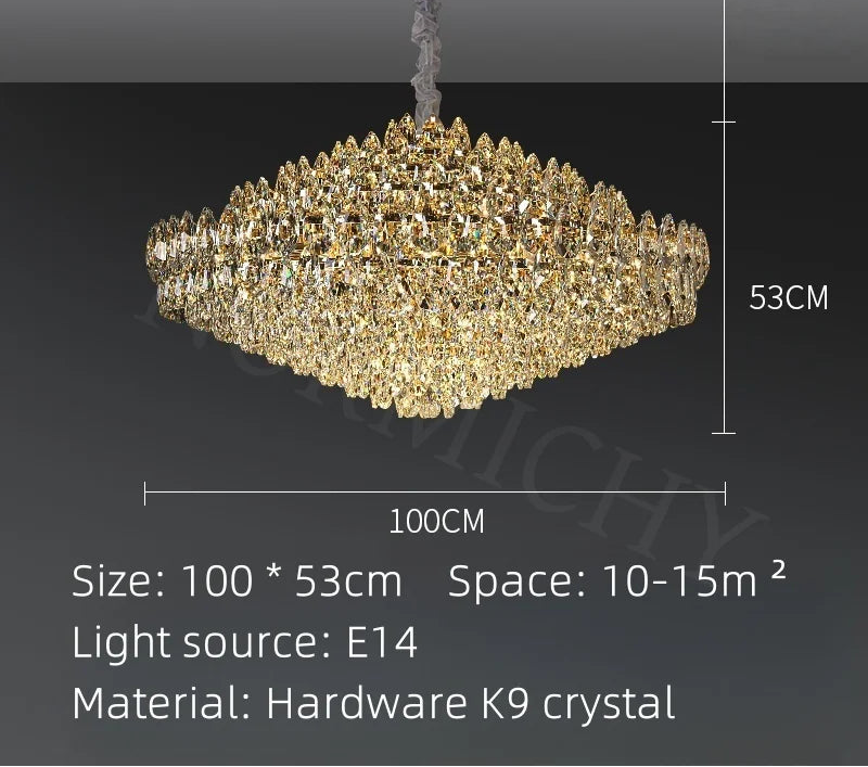 Lustre LUXI en Verre Premium
